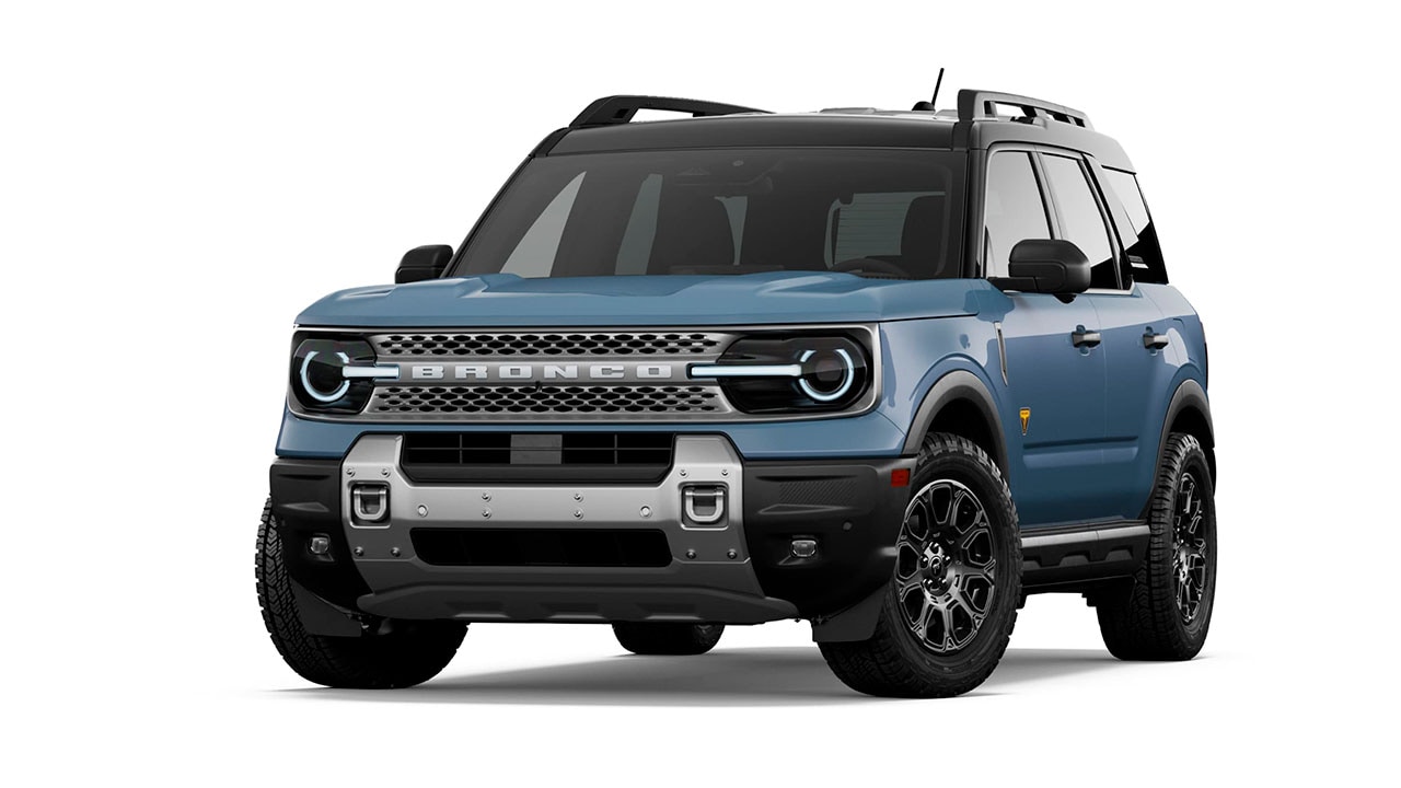 Nuevo Bronco Sport Azure Gray Metallic