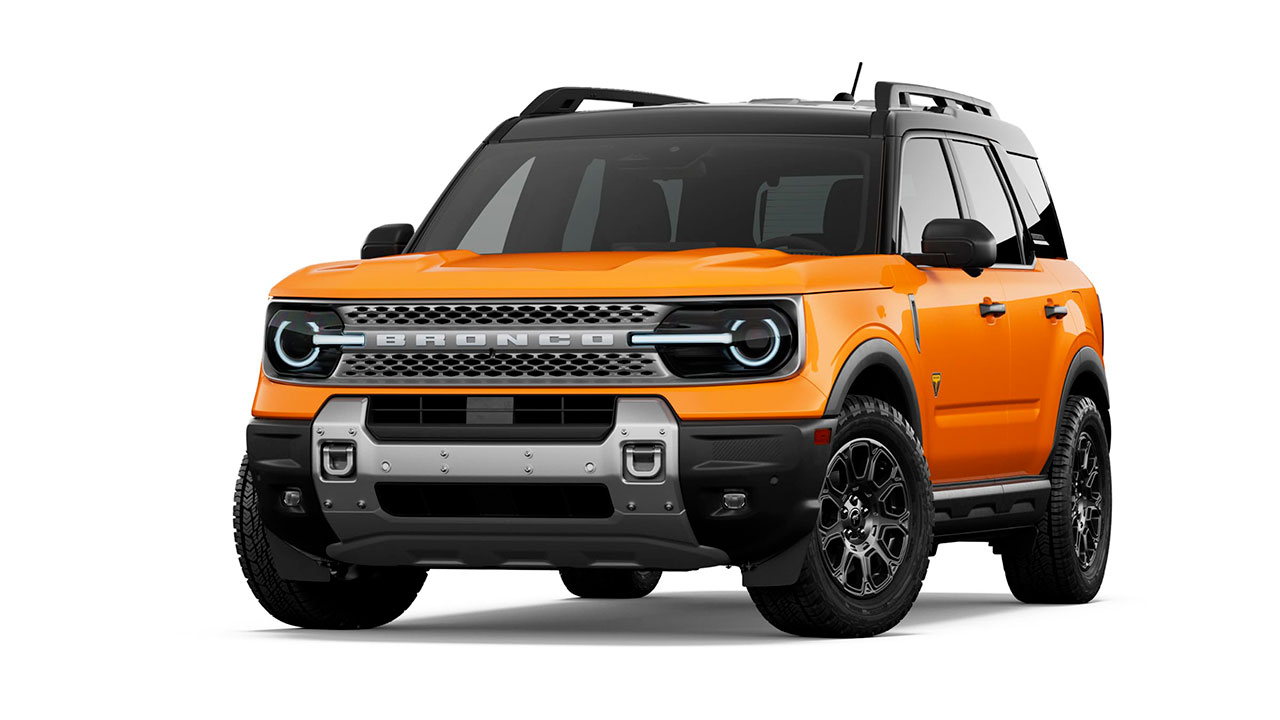 Nuevo Bronco Sport Orange Fury Metallic Tri-Coat