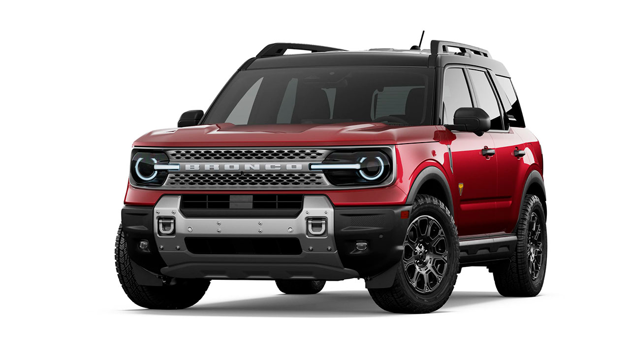 Nuevo Bronco Sport Ruby Red
