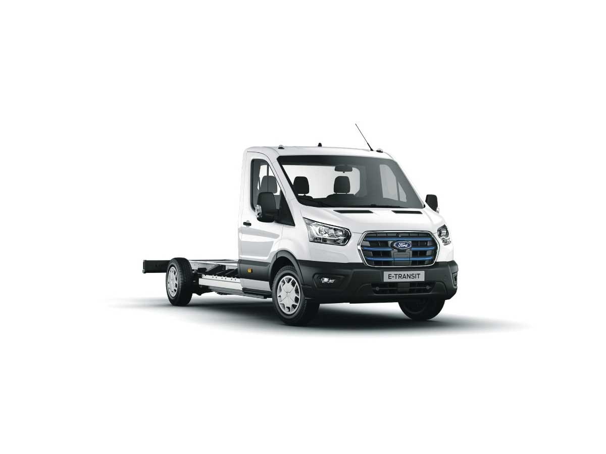 E-Transit Chasis Blanco Invierno