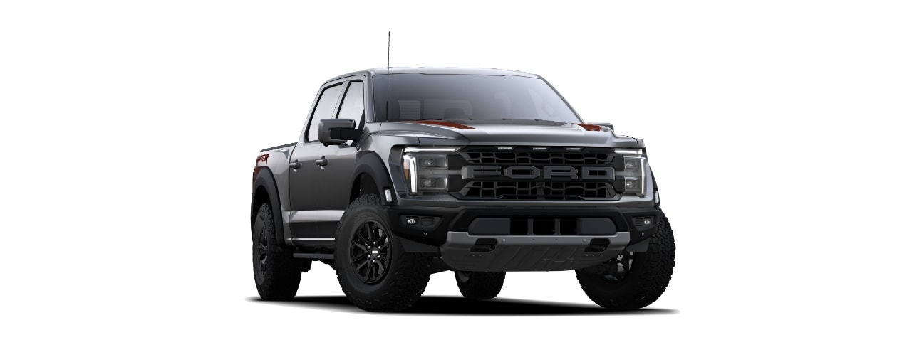 Ford F-150 Raptor en color Gris Carbonizado