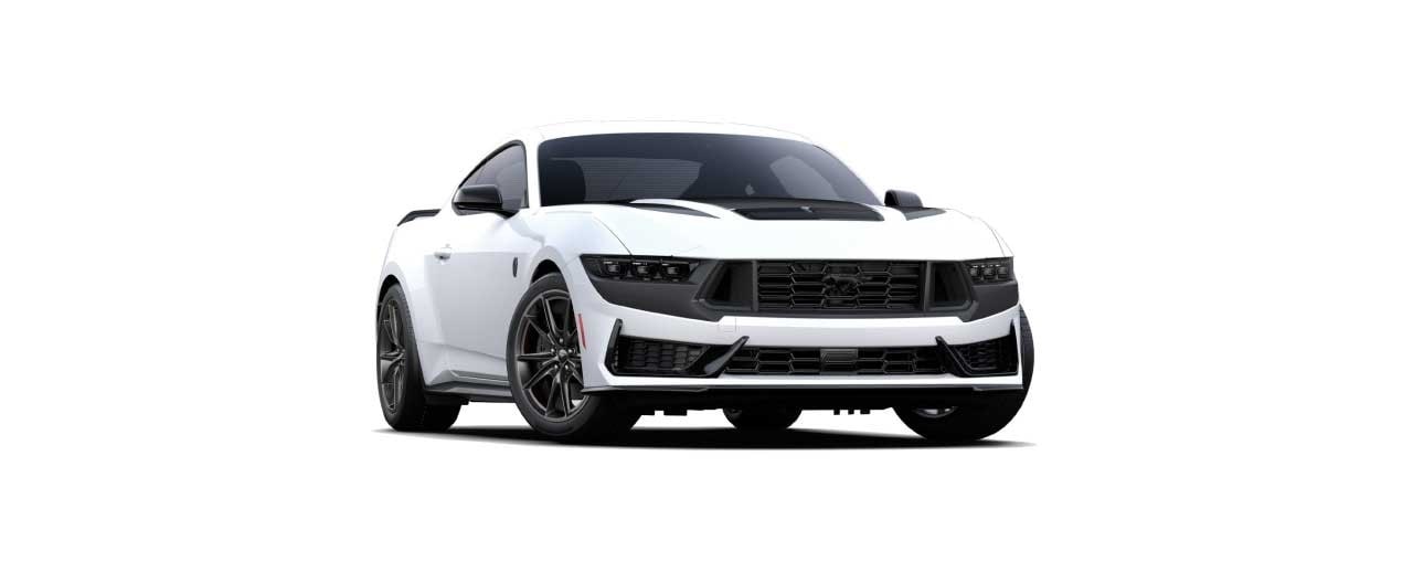 Mustang Dark Horse en color Blanco Oxford