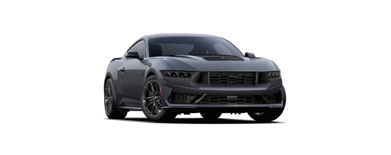 Mustang Dark Horse en color Gris Carbonizado