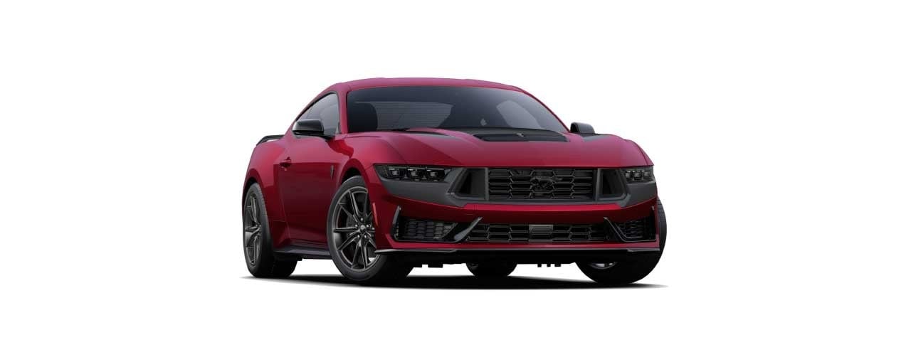 Mustang Dark Horse en color Rojo Magenta