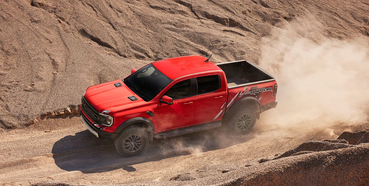 Ford Ranger Raptor parte frontal exterior - Compartí la imagen, Descargá la imagen.