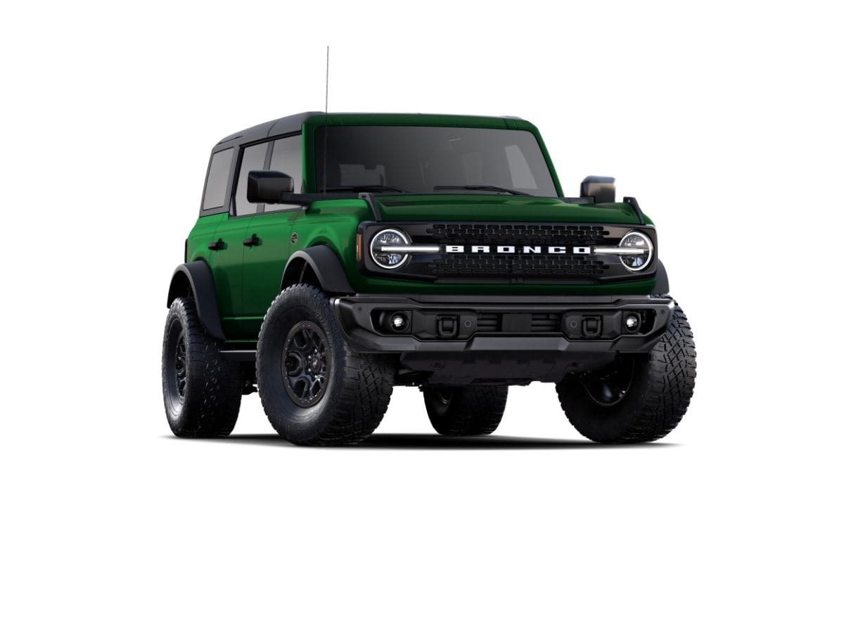 Nueva camioneta SUV Bronco Verde
