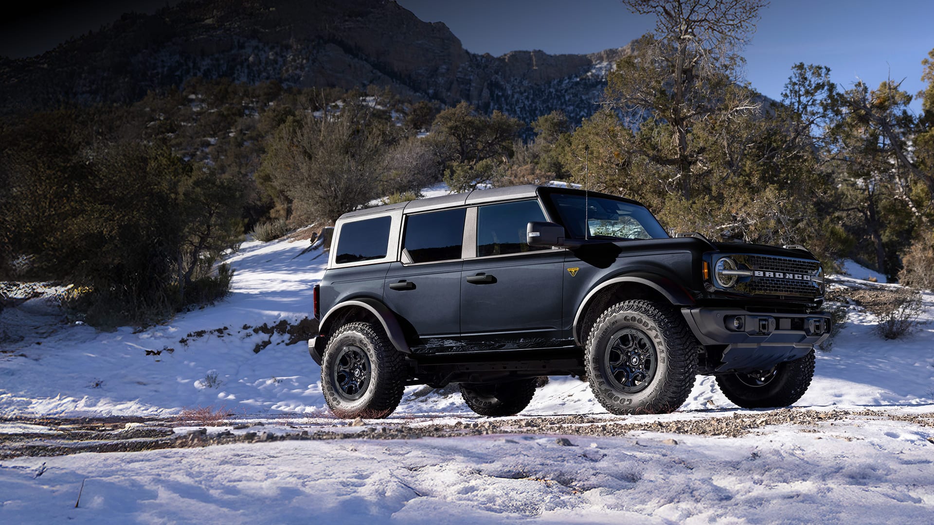Nuevo Bronco en nieve