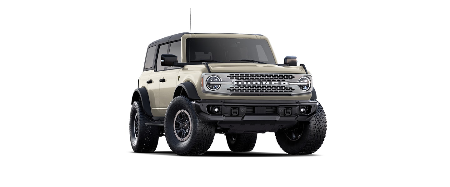 Nueva camioneta SUV Bronco Beige Arena