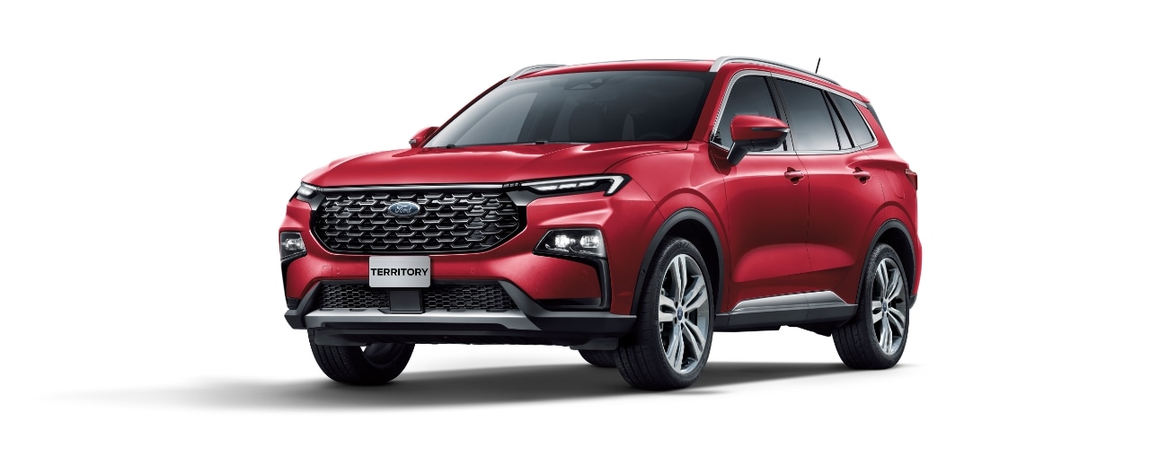 Colores - Ford Territory Rojo Ruby.
