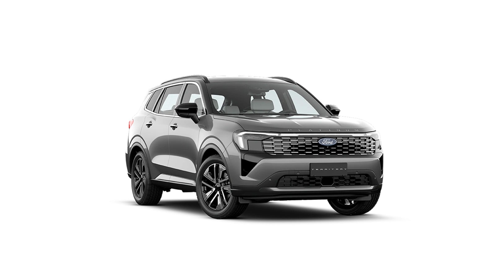 Ford Territory Platinum Gris Brillante.
