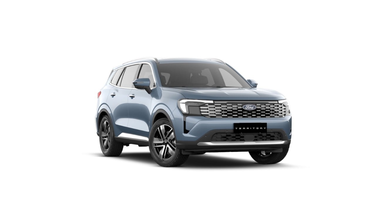 Colores - Ford Territory Titanium Azul Lunar.