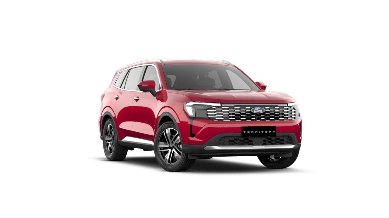 Colores - Ford Territory Rojo Ruby