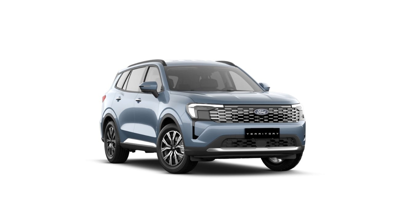 Colores - Ford Territory Titanium Azul Lunar.