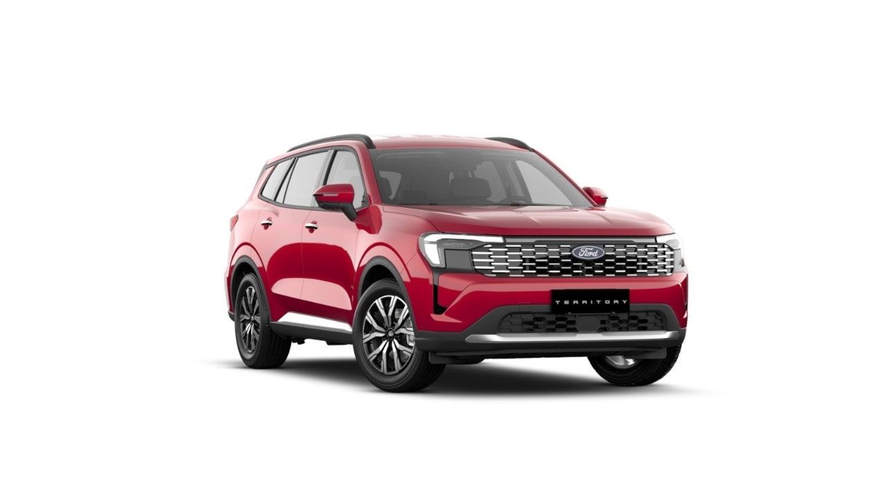 Colores - Ford Territory Rojo Ruby