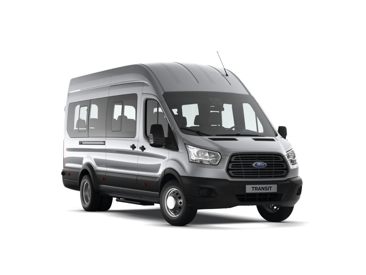 Transit Bus Gris Plata