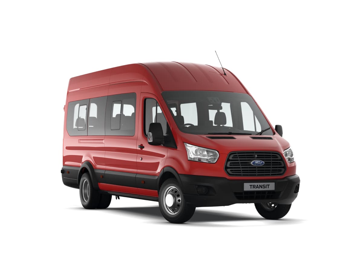 Transit Bus Rojo Fuerte