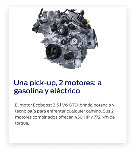 Motor Ecoboost 3.5 L V6 GTDI de la Ford F-150 Híbrida