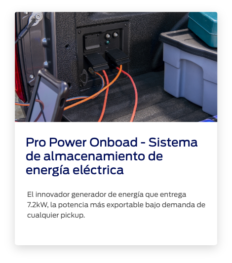 Sistema de almacenamiento de energía eléctrica de F-150 Híbrida