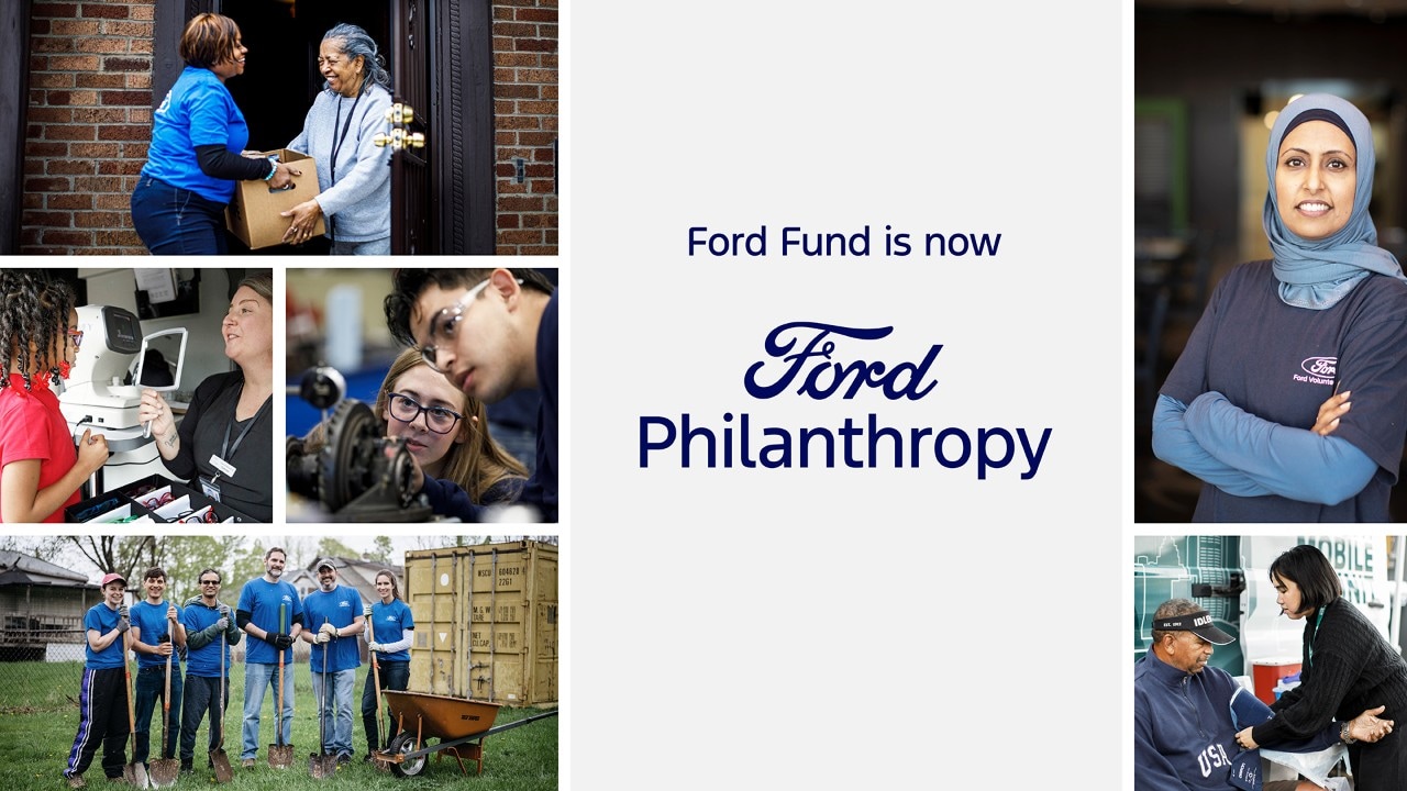 Ford Fund se renueva como Ford Philanthropy