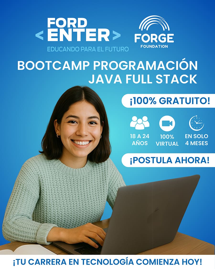 Ford Chile lanza nueva edición de formación en IT con becas gratuitas para jóvenes chilenos