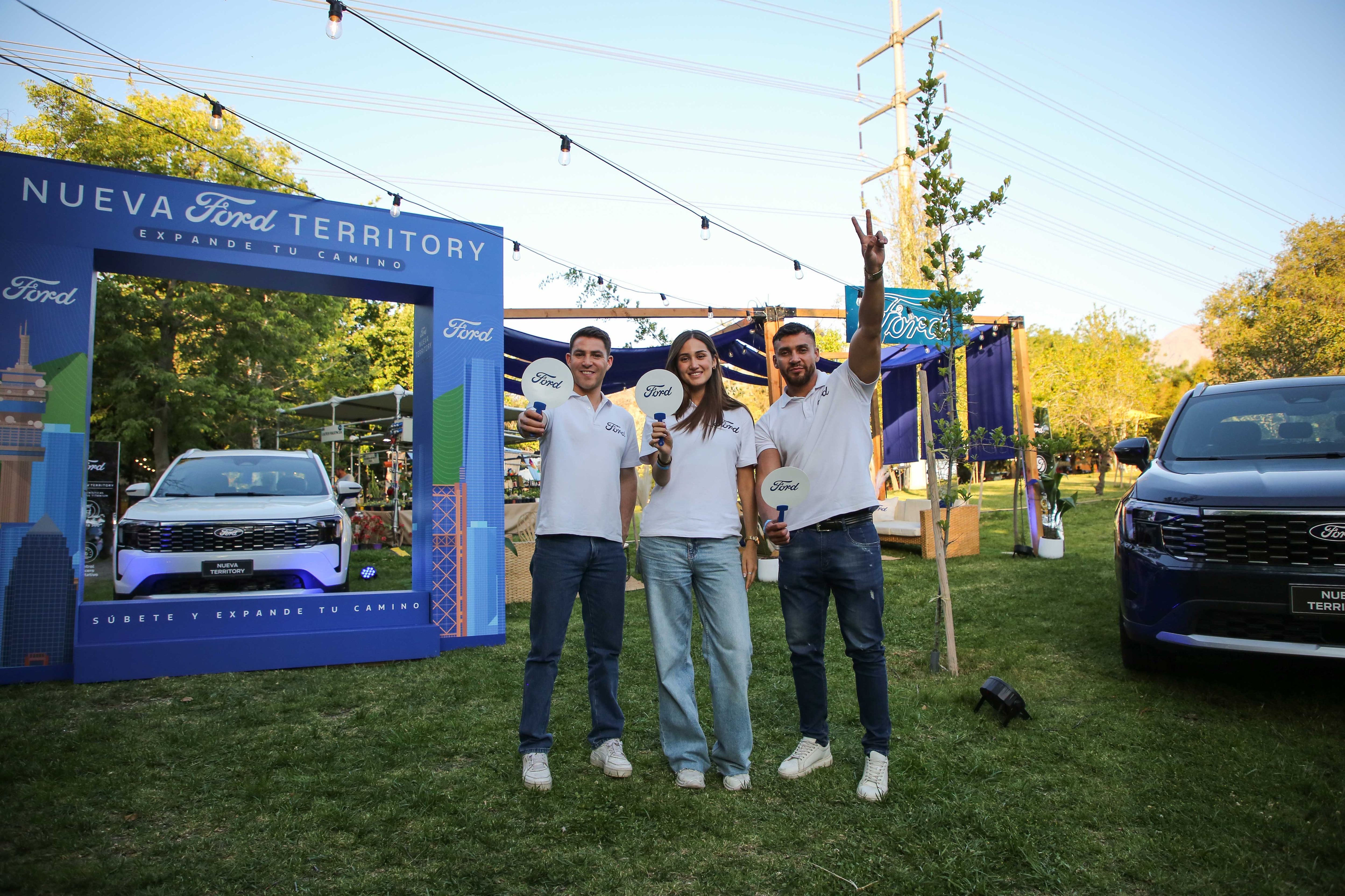 Ford Chile presentó la nueva Ford Territory en Mercado Paula