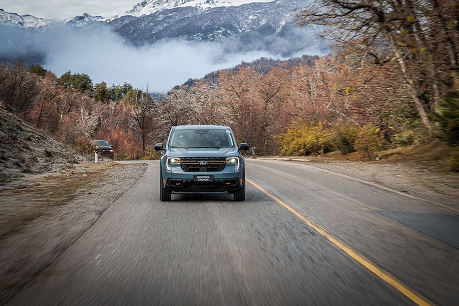 Ford desafía la Patagonia argentina con sus pick-ups Tremor y Chile se hace presente