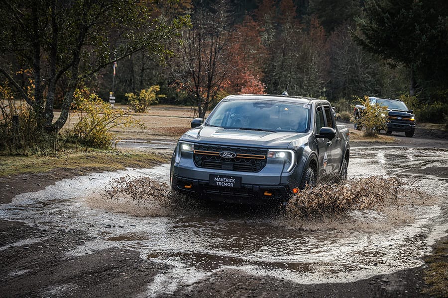 Ford desafía la Patagonia argentina con sus pick-ups Tremor y Chile se hace presente