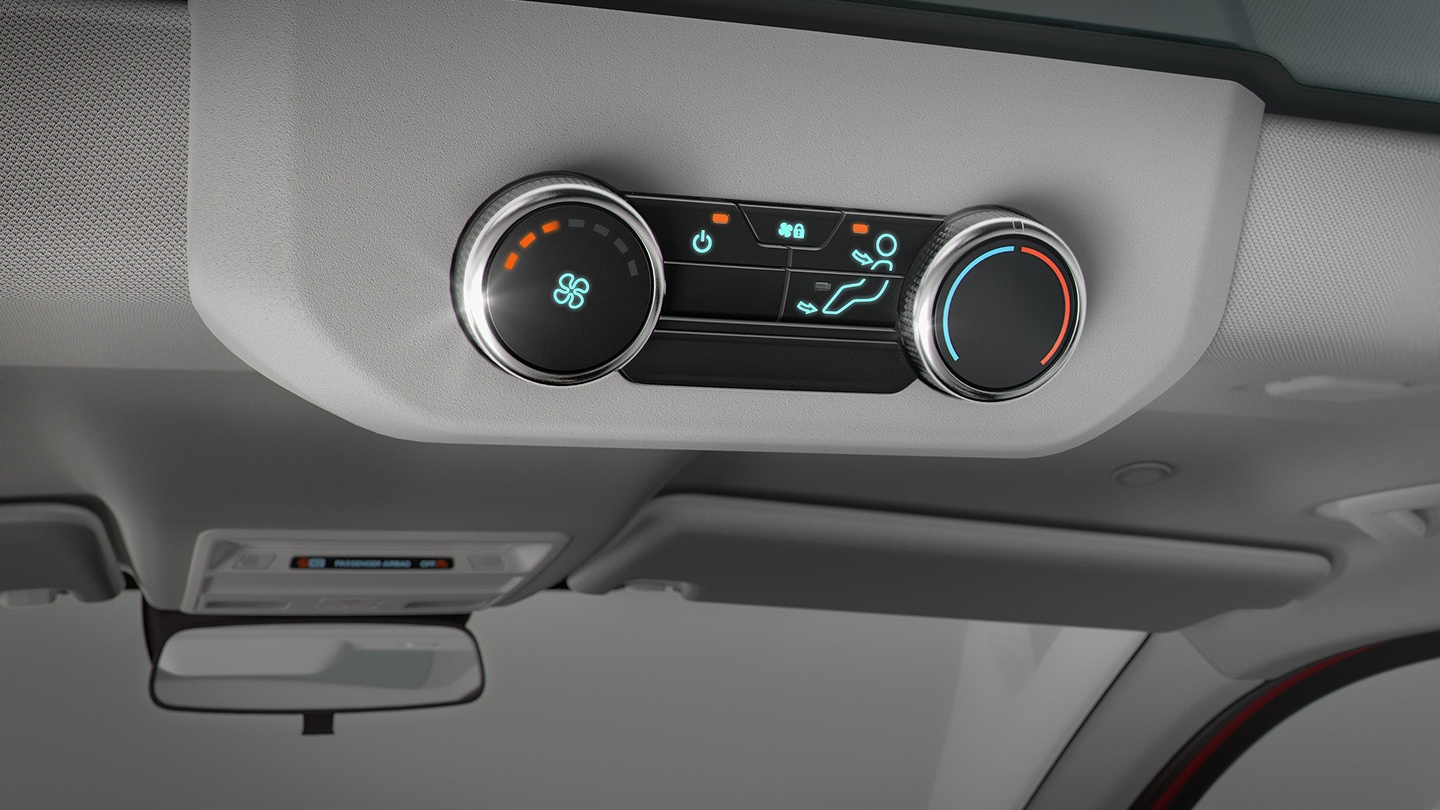 Sistema de aire acondicionado trasero de la Ford Transit Custom Minibus