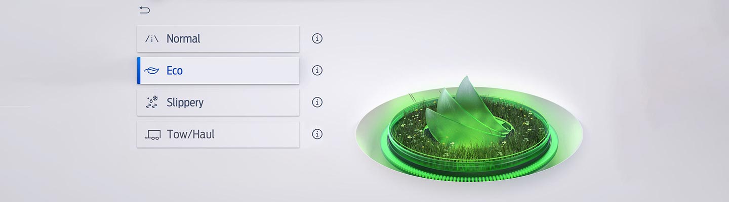 4 modos de conducción de la Ford Transit Custom Minibus