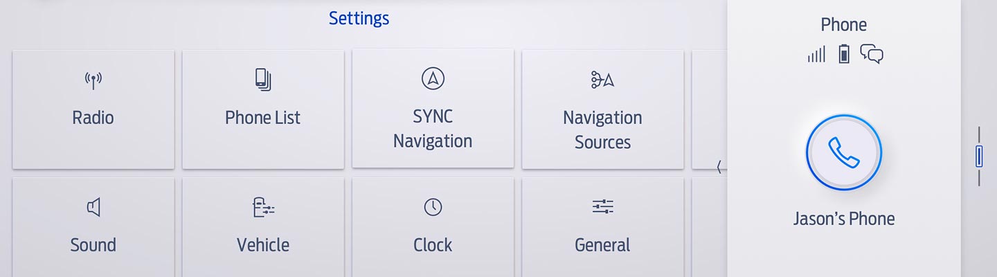 Ford Transit Custom Minibus con sistema SYNC 4