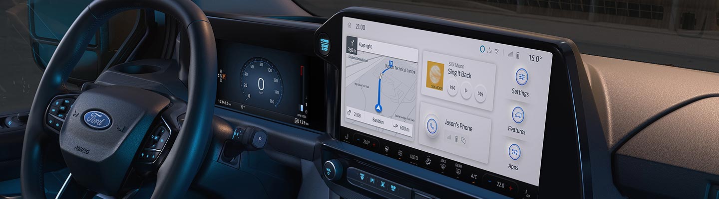 Ford Transit Custom Minibus con sistema de encendido keyless