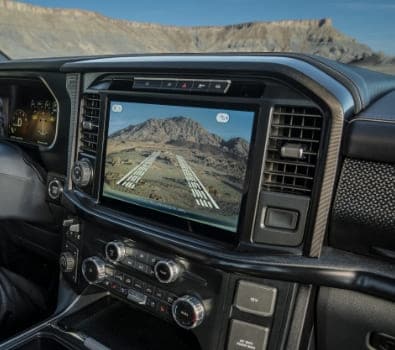 Pantalla de 12 pulgadas de la F-150 Raptor