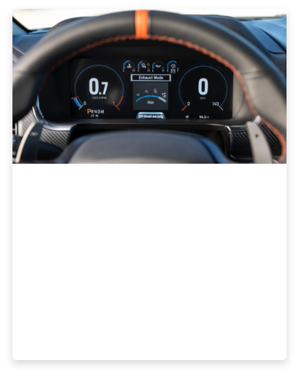 Tablero de la Ford F-150 Raptor