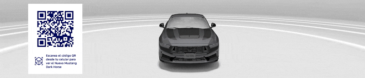 Interactúa con el Nuevo Mustang Dark Horse y descubre todos sus detalles