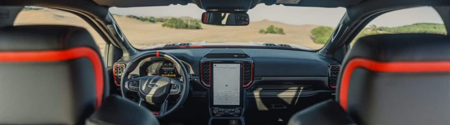 Diseño interior de Ranger Raptor