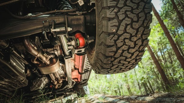 Bloqueo de diferencia trasero y delantero