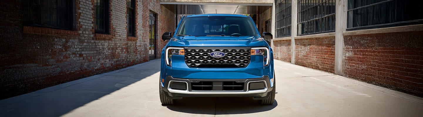 Nuevo diseño frontal de la Ford Maverick