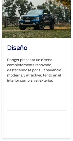 Ford Ranger Diseño