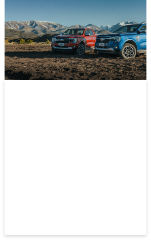 Camionetas Ford ranger en montaña