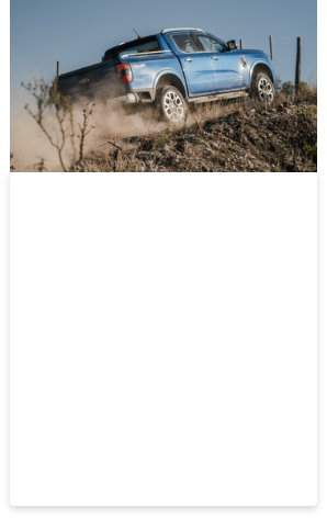 Ford ranger sobre ripio 4x4