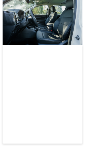 Interior nueva Ranger con pantalla tactil