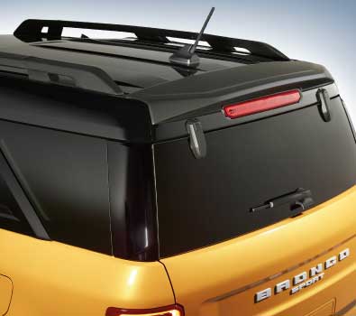 Spoiler Techo Negro Mate