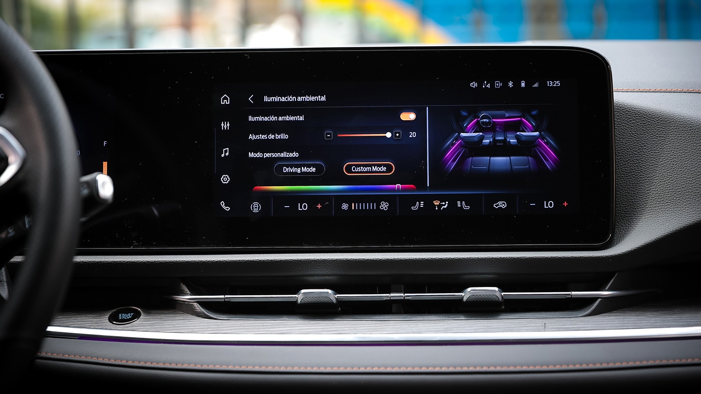 Iluminación ambiental (Titanium)