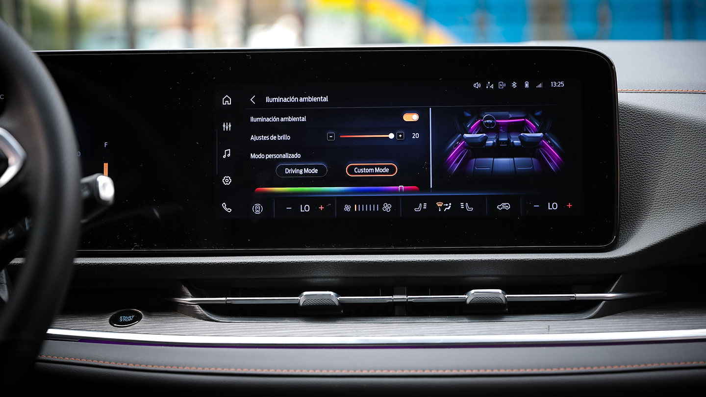 Iluminación ambiental (Titanium)