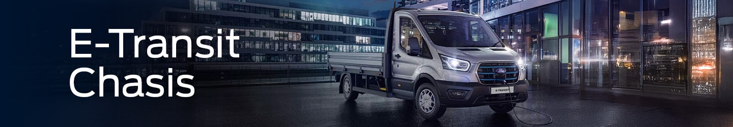 Cotiza tu nueva Ford E-Transit Chasis
