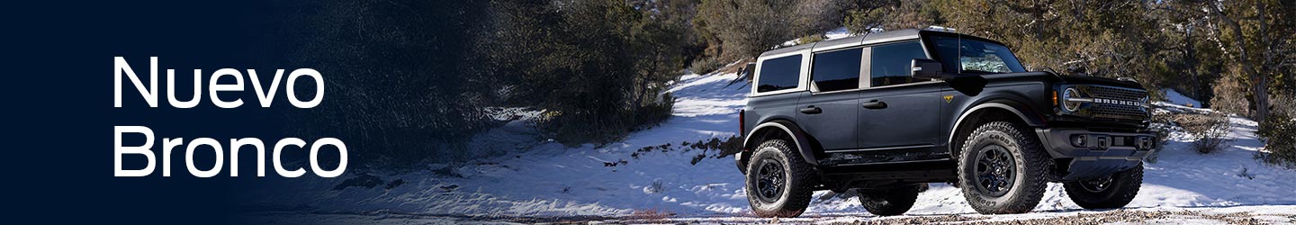 Cotiza tu nueva Ford Bronco