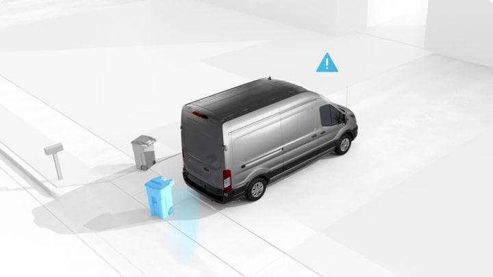 Sensor de retroceso de la Ford Transit Custom